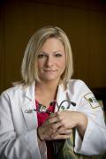 11514 Emily Stamas, Jenn Haas with Stethoscope for Jason Madachy Foundation story 5-21-13